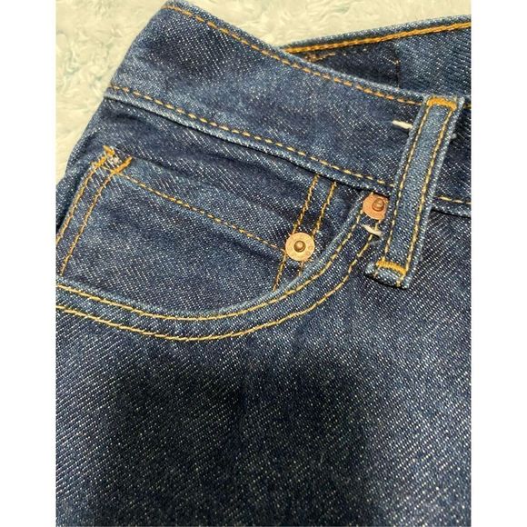Levi's 505 Jeans Men's Size 30 x 32 Denim Blue Jeans Regular Straight Fi… - Picture 5 of 12